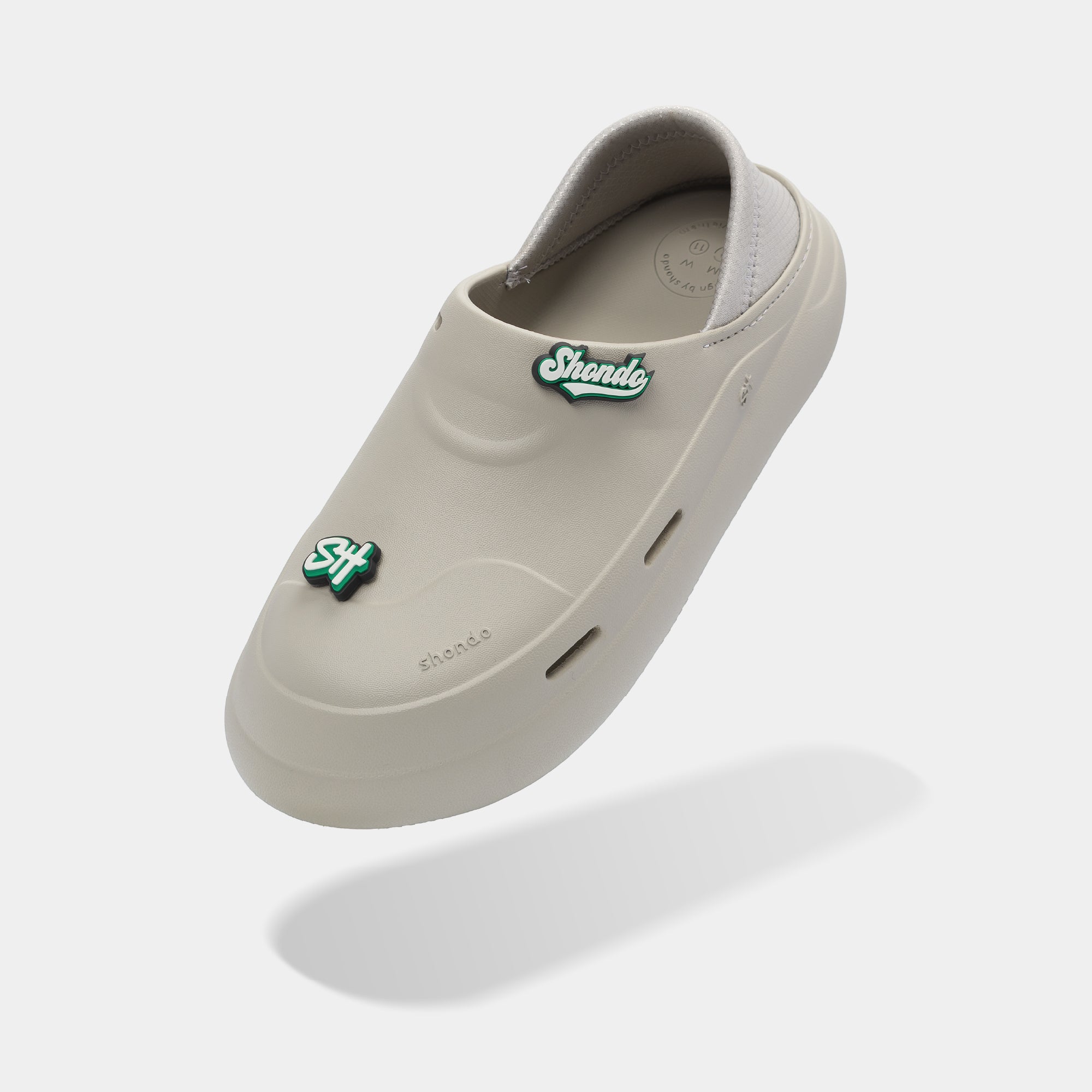 Giày sneaker Class 3 không dây xám rêu