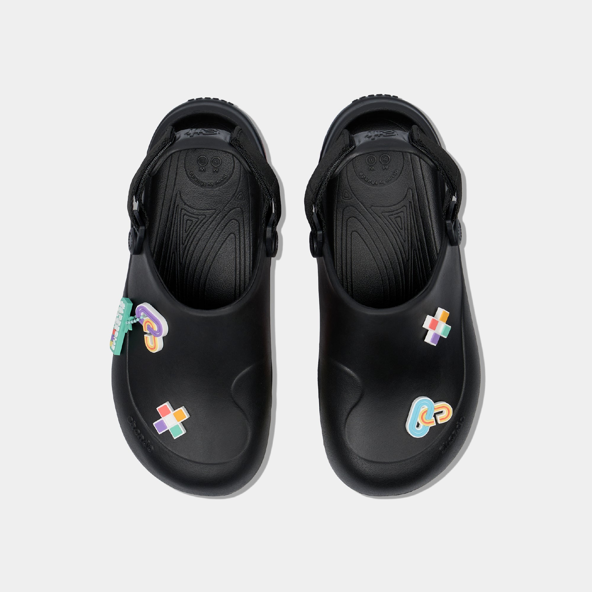 Clog Suke PRIDE unisex đen