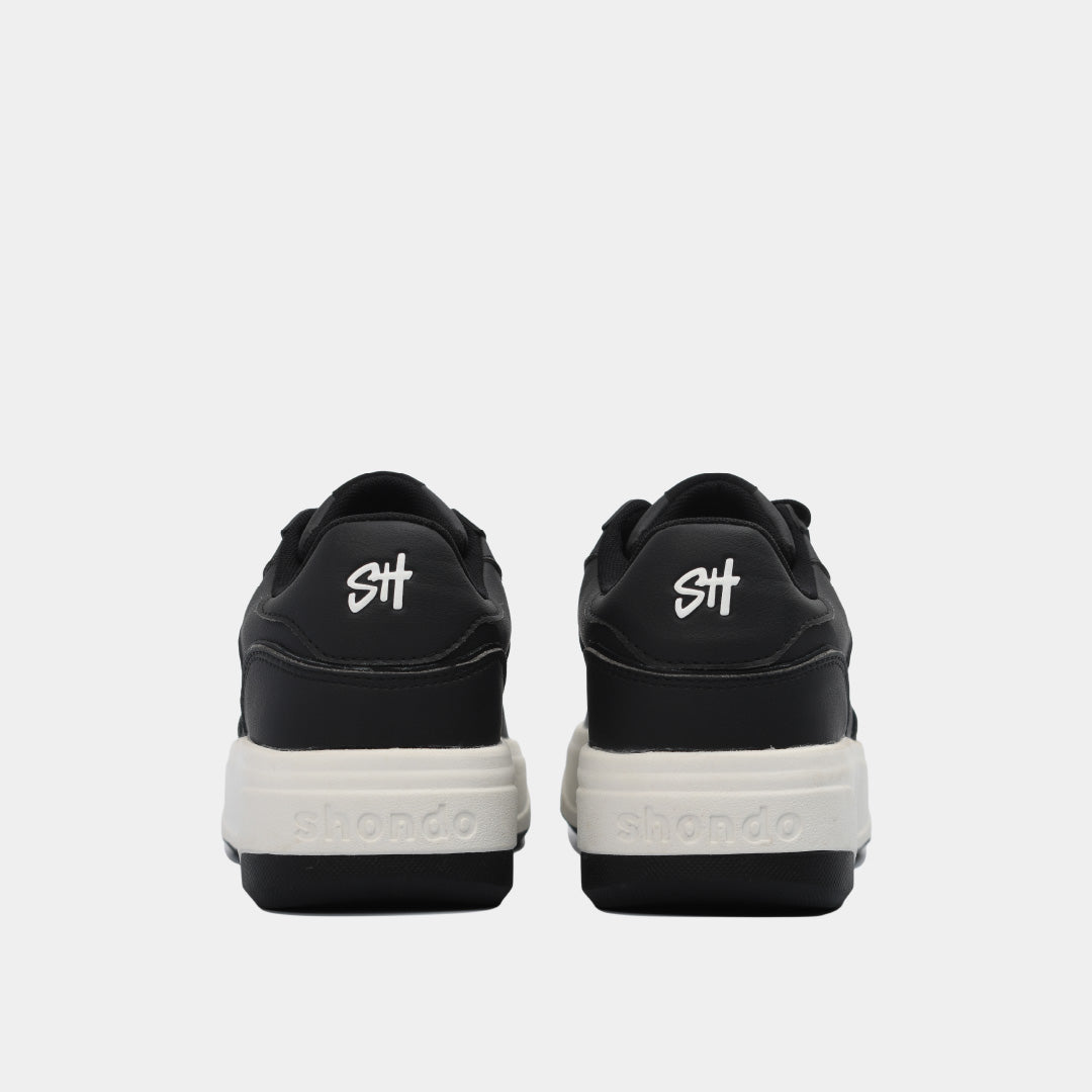Class 2 black men's and women's sports shoes