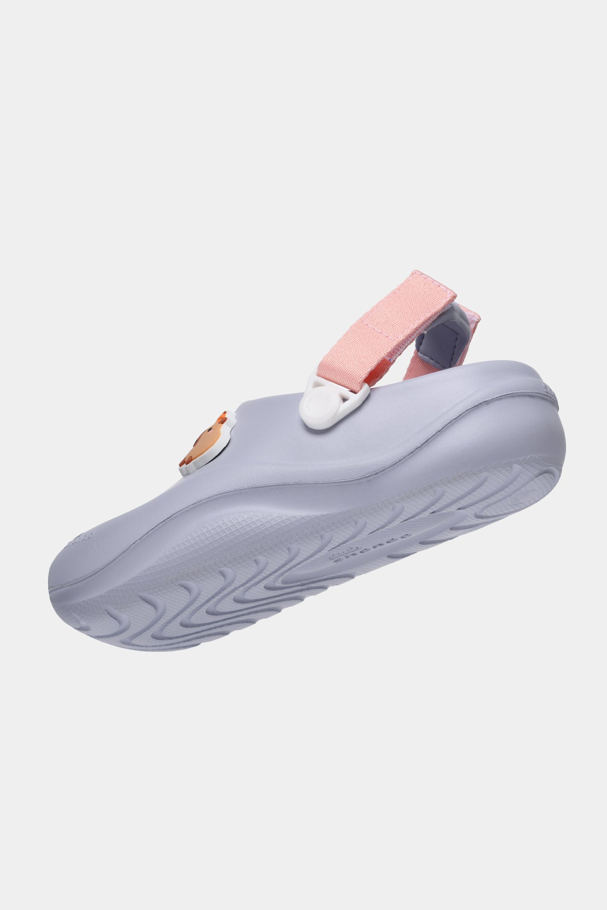 Clog Little Suke bé gái nhựa đúc tím