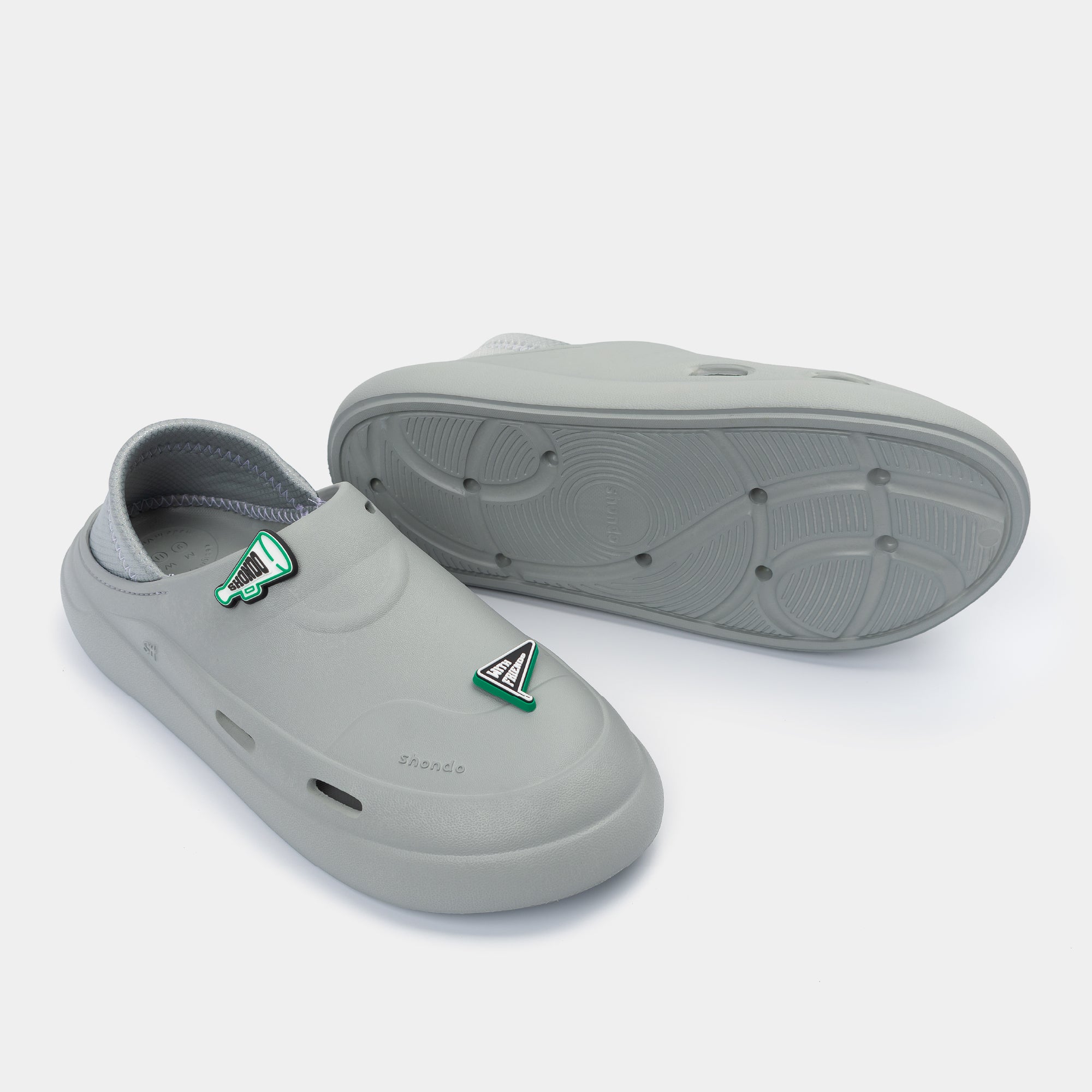 Giày sneaker Class 3 không dây xám