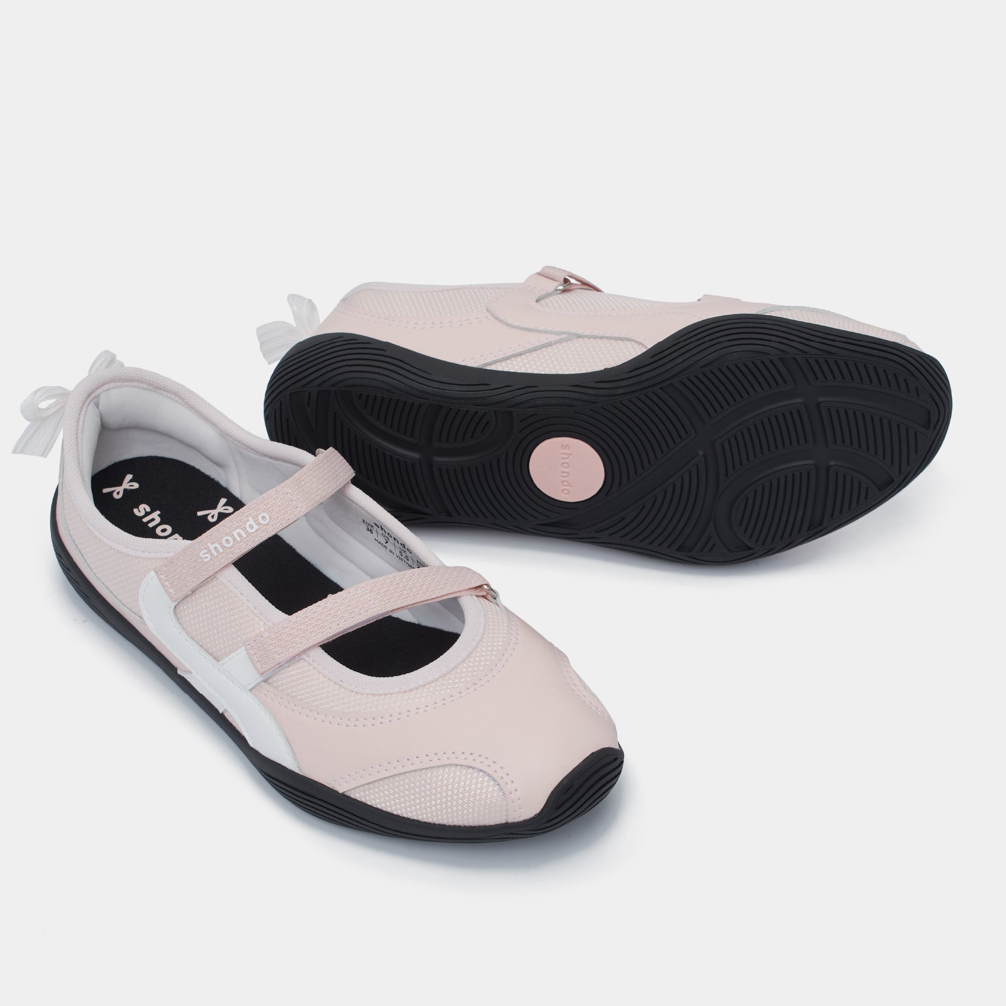 Giày Sneaker ballet Minie nơ nữ hồng