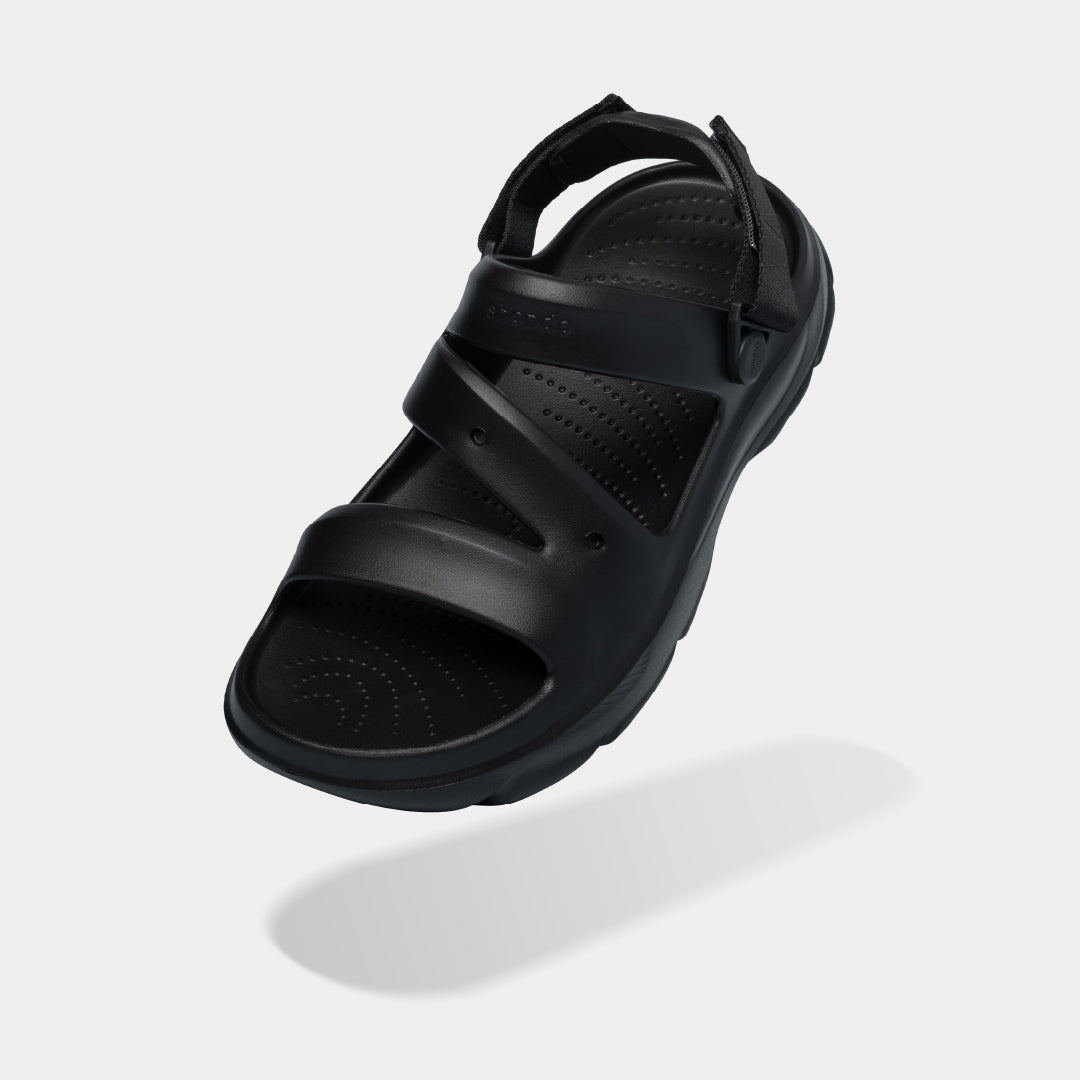 Sandal FX nhựa đúc đi mưa đen