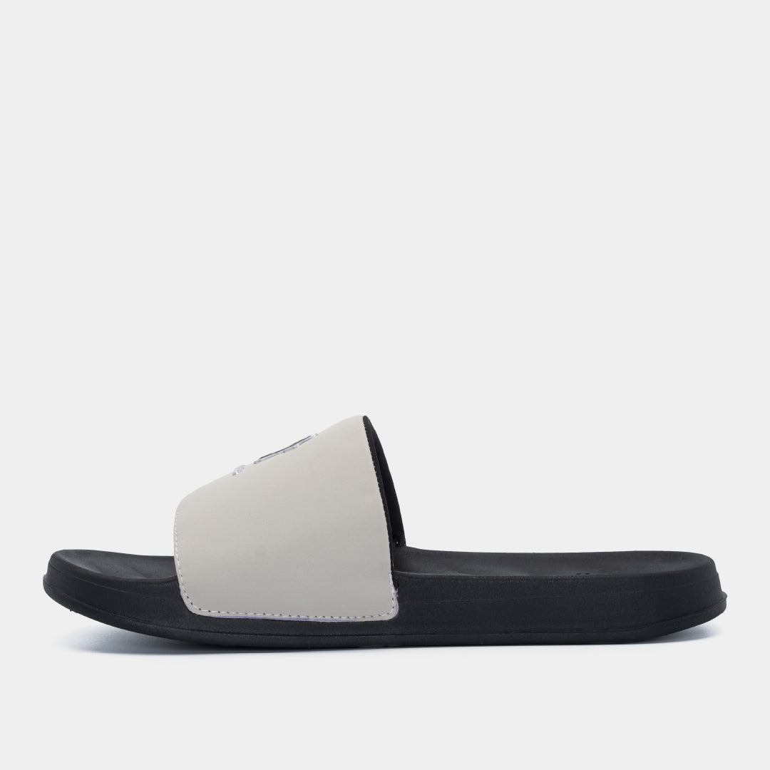 Dép Trendy 2 logo SH TPU đen xám