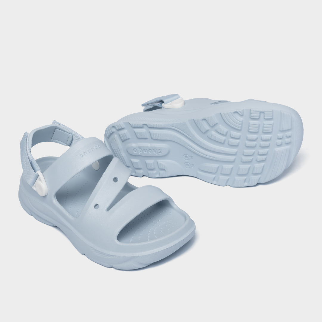 Sandal FX nhựa đúc đi mưa xanh trời