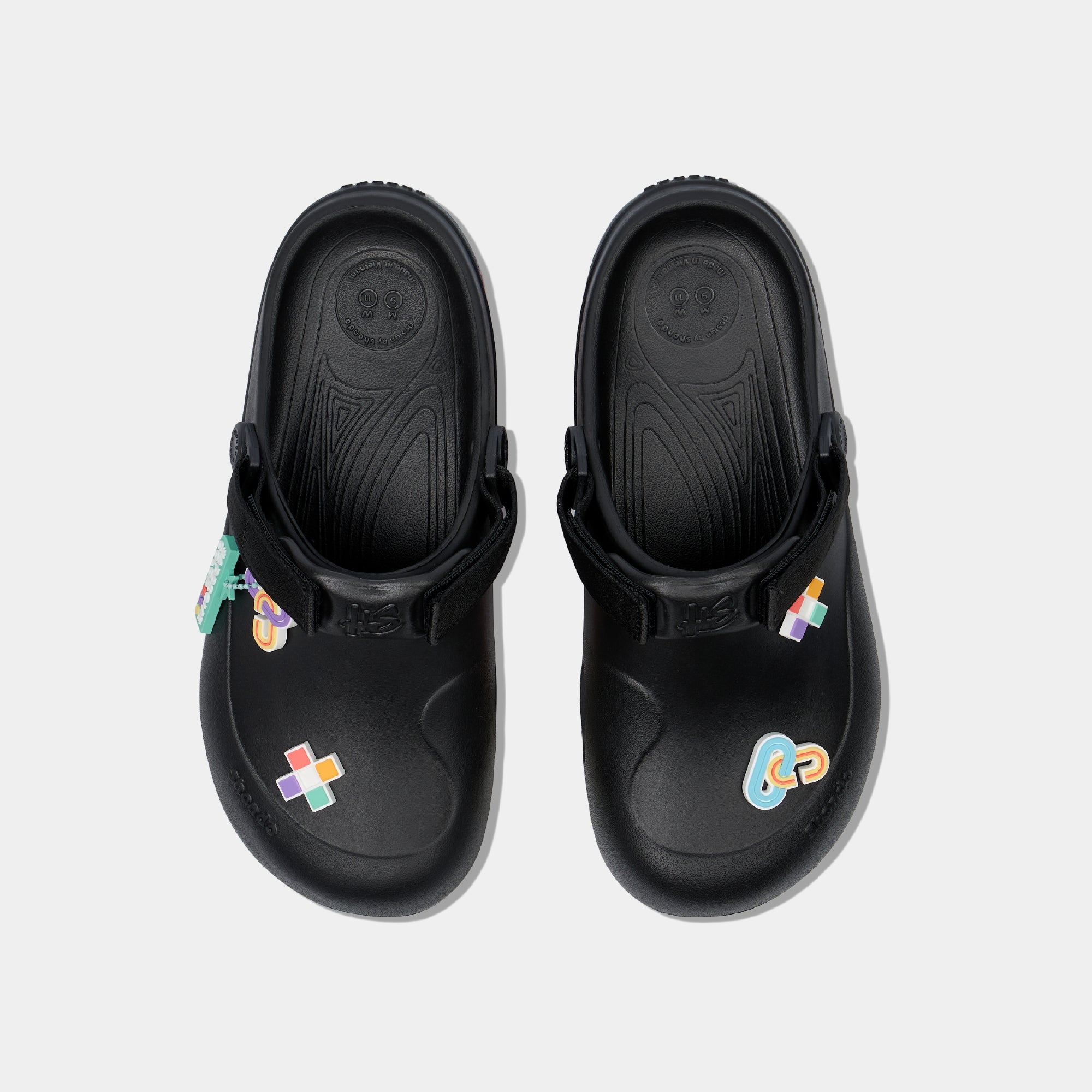 Clog Suke PRIDE unisex đen