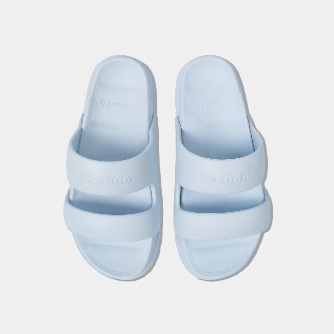 Dép bánh mì Trendy 4 quai nhựa xanh