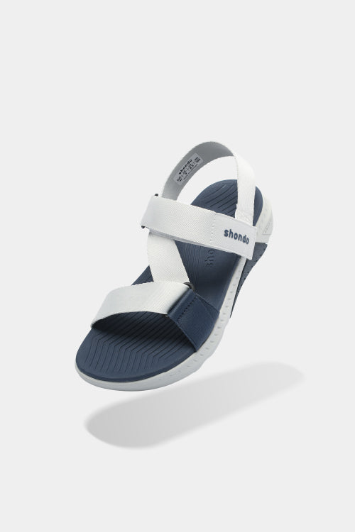 Sandal nam nữ F7R xám rêu xanh dương