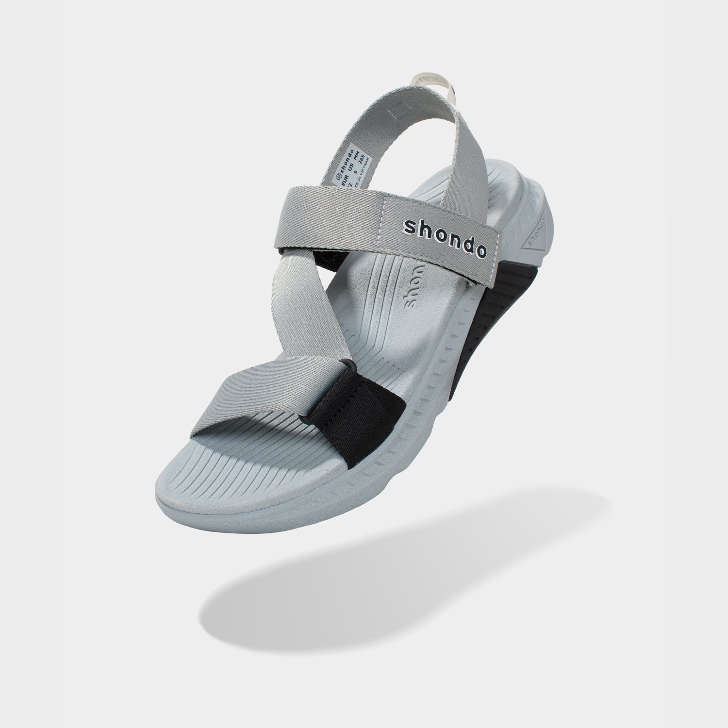 F7 racing sandals gray and black