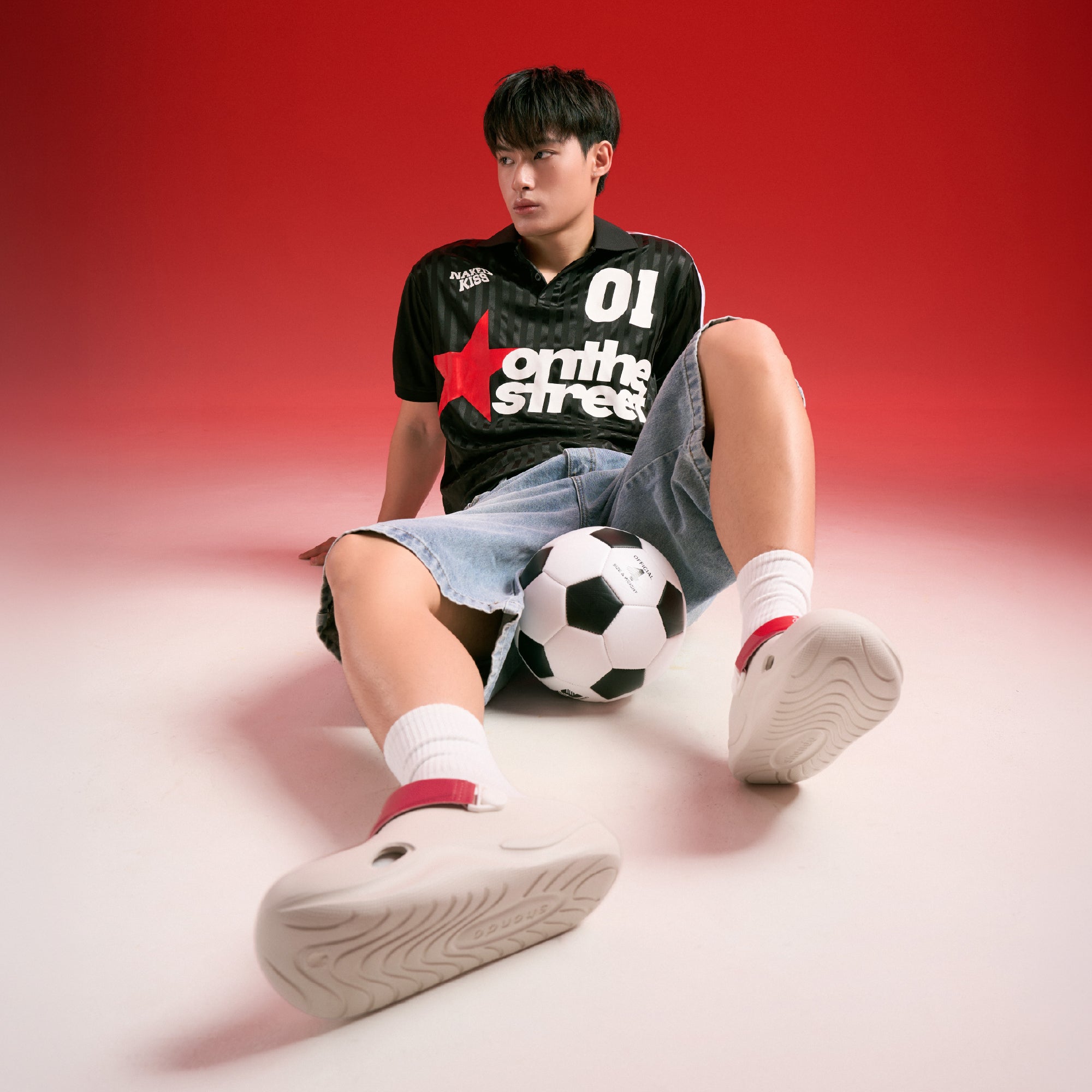 Clog Suke CHAMPION 26 nam trắng