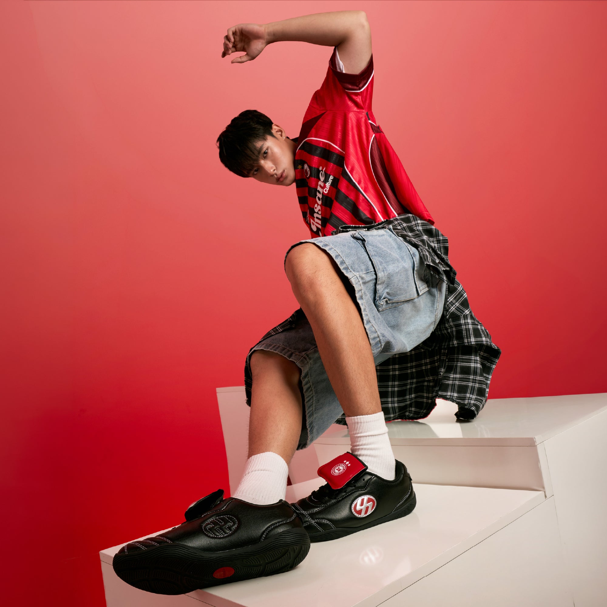 Sneaker Class 7 CHAMPION 26 nam đen