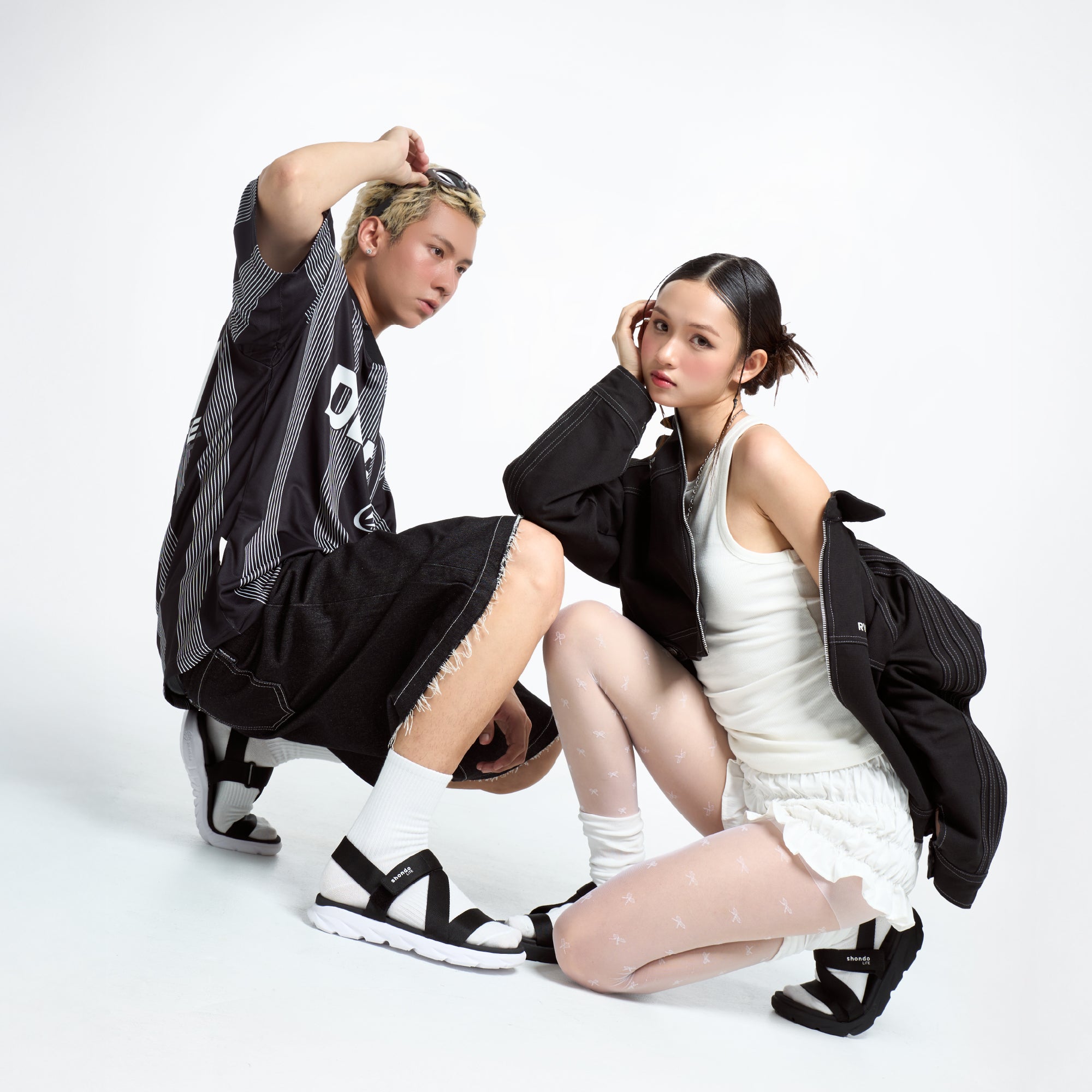 Giày Sandal Shondo F6S Lite Unisex Full Đen