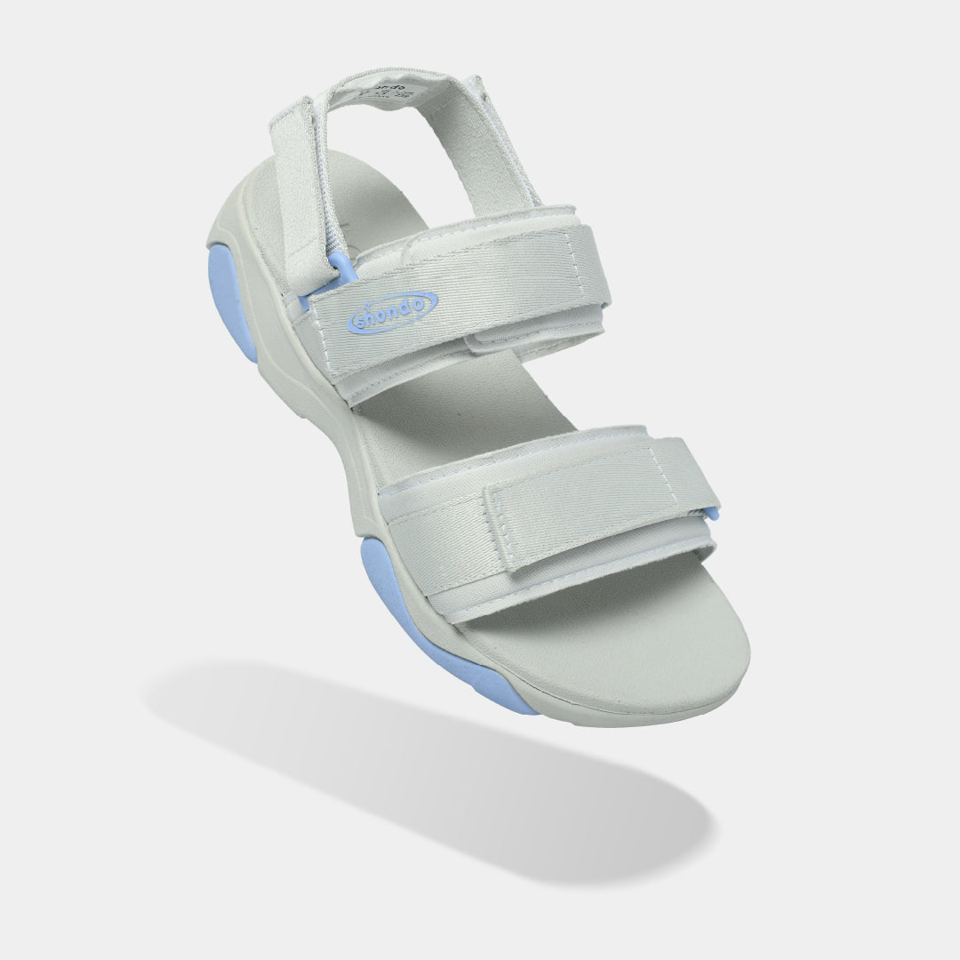 Sandal nữ Girly quai thun xanh mint