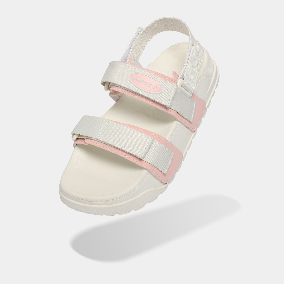 Sandal bánh mì Platy 4 trắng kem