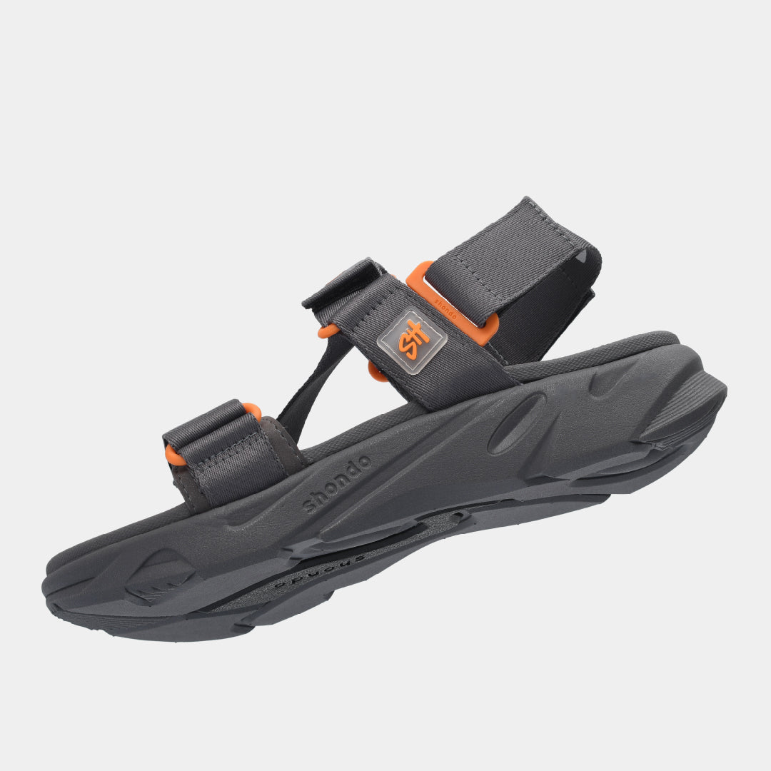 Sandal nam nữ F8M xám đậm
