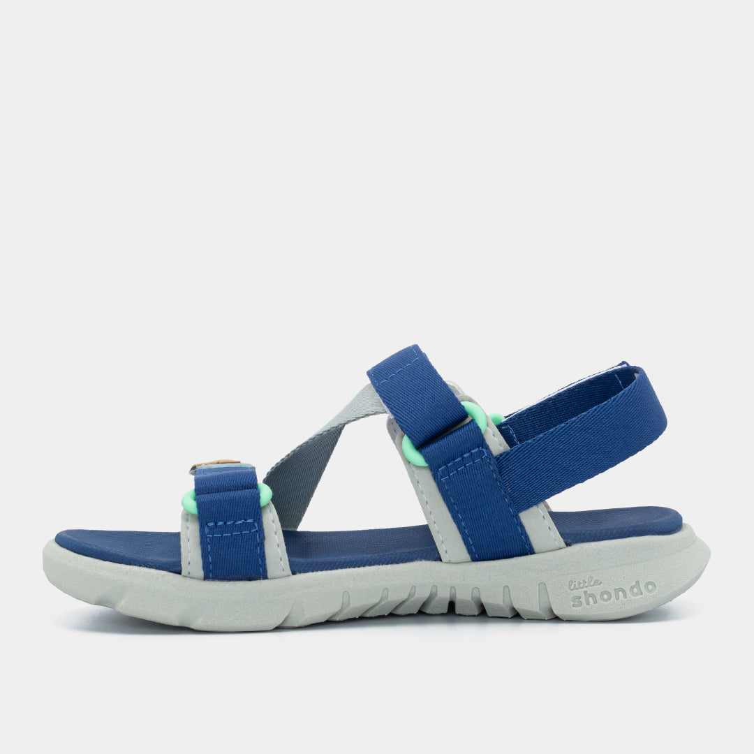 Sandal bé trai Li6 Capybara xanh