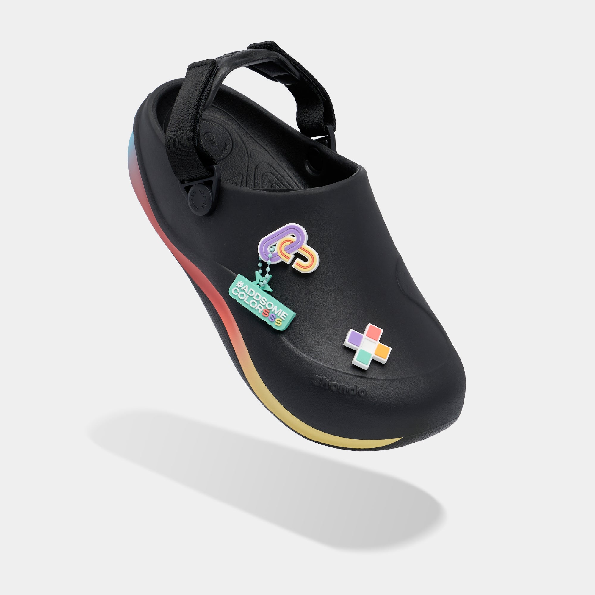 Clog Suke PRIDE unisex đen