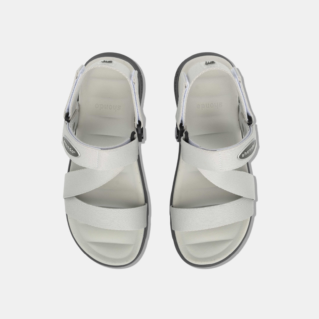 Sandal F6S quai xoay xám rêu
