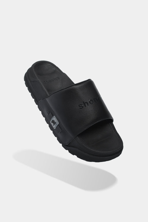 Dép bánh mì quai nam nữ trendy 4 đen