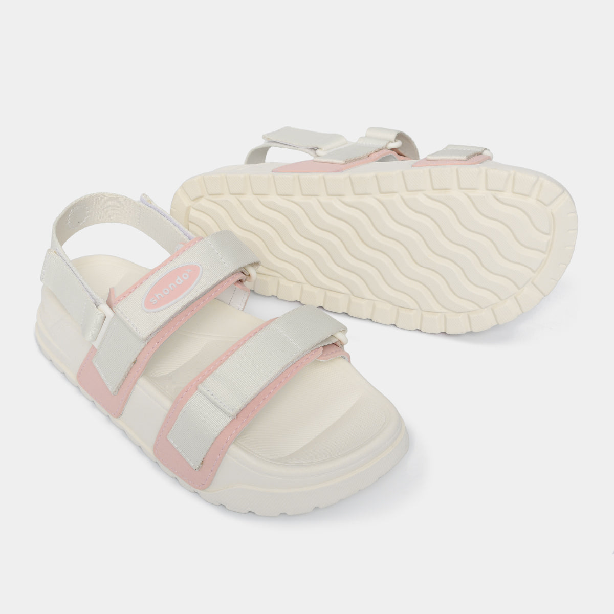 Sandal bánh mì Platy 4 trắng kem