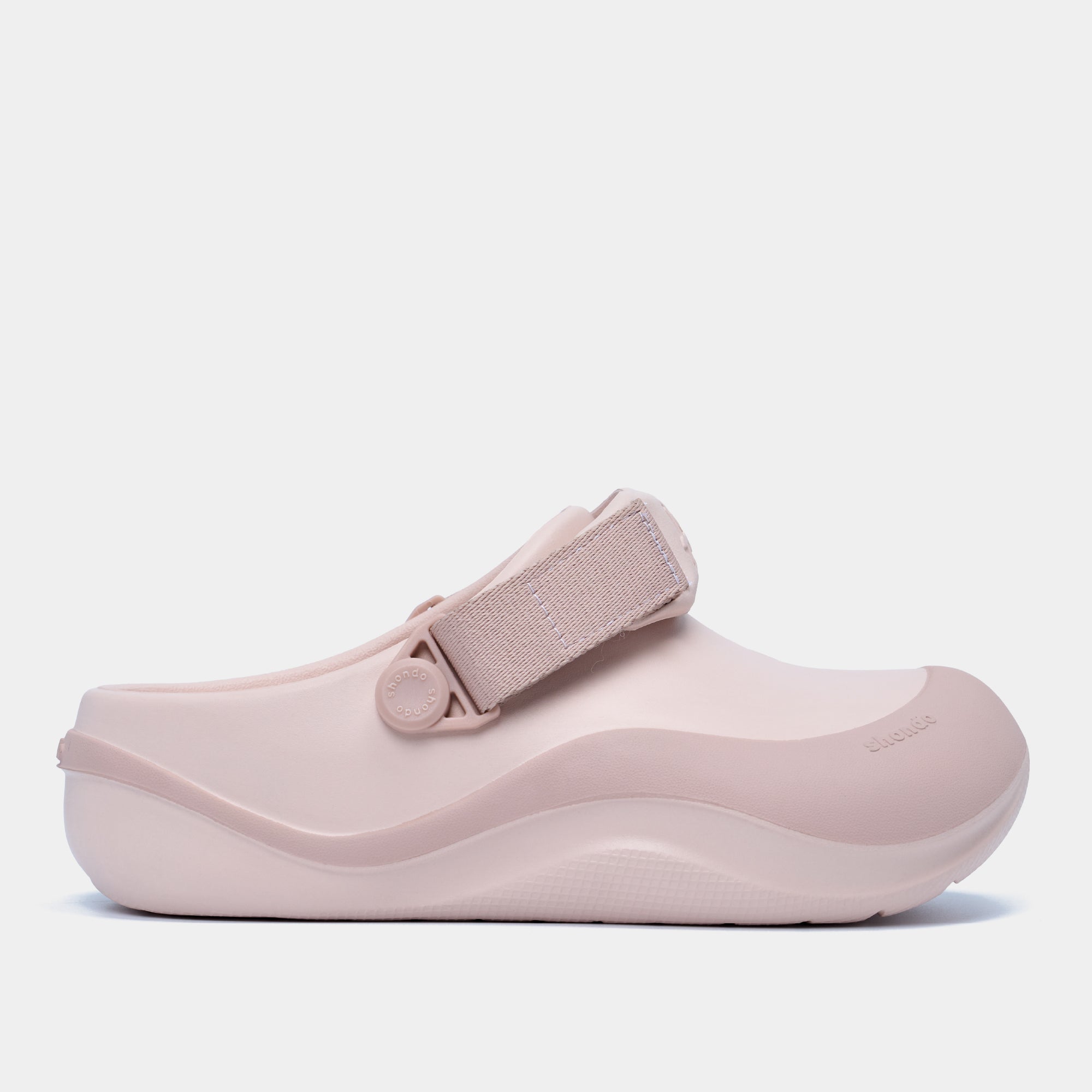Giày Clog Suke Viền Đế Unisex Hồng