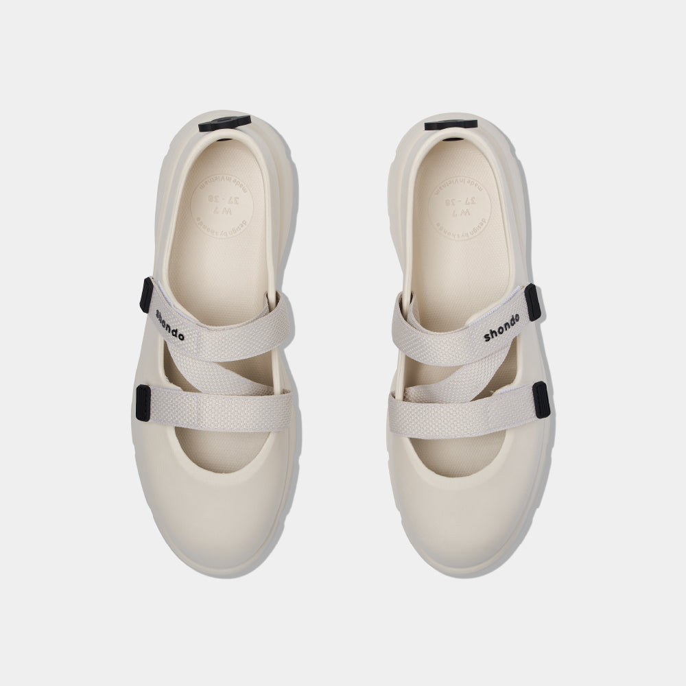 Giày ballet sneaker nữ Dreamie trắng