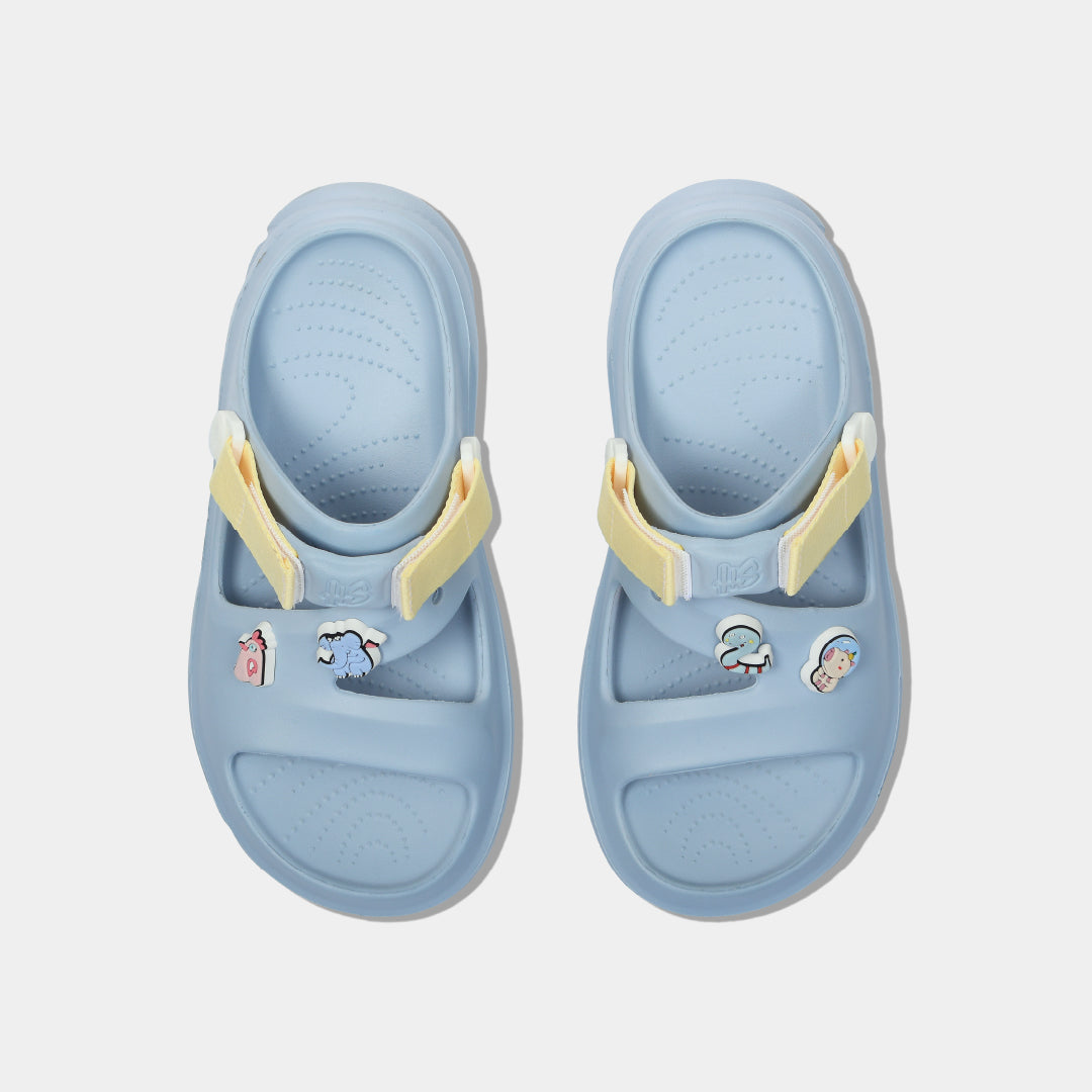 Sandal FX bé gái nhựa đúc xanh trời