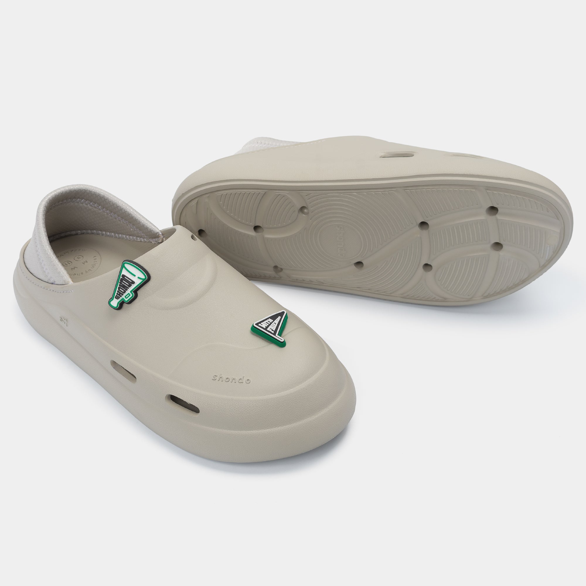 Giày sneaker Class 3 không dây xám rêu