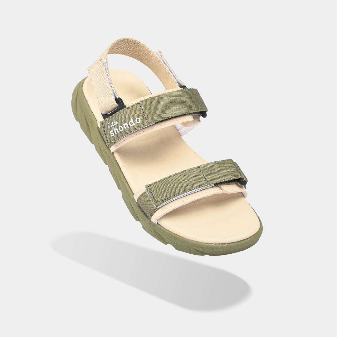 Sandals little F6S quai rêu be