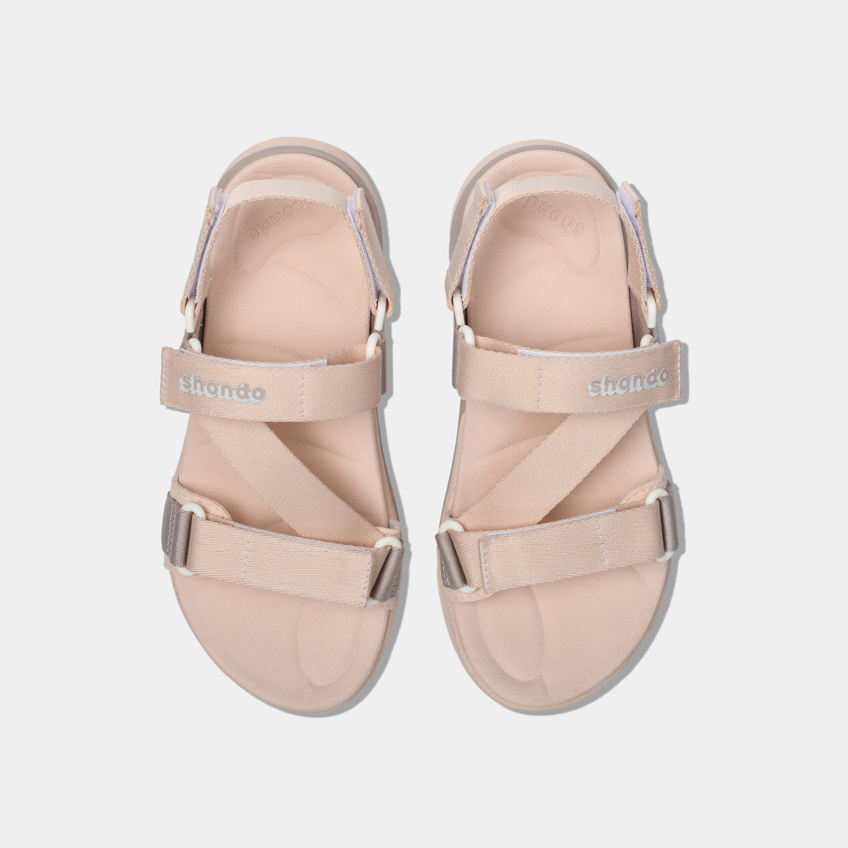 Sandal F8M thể thao nữ quai chéo hồng