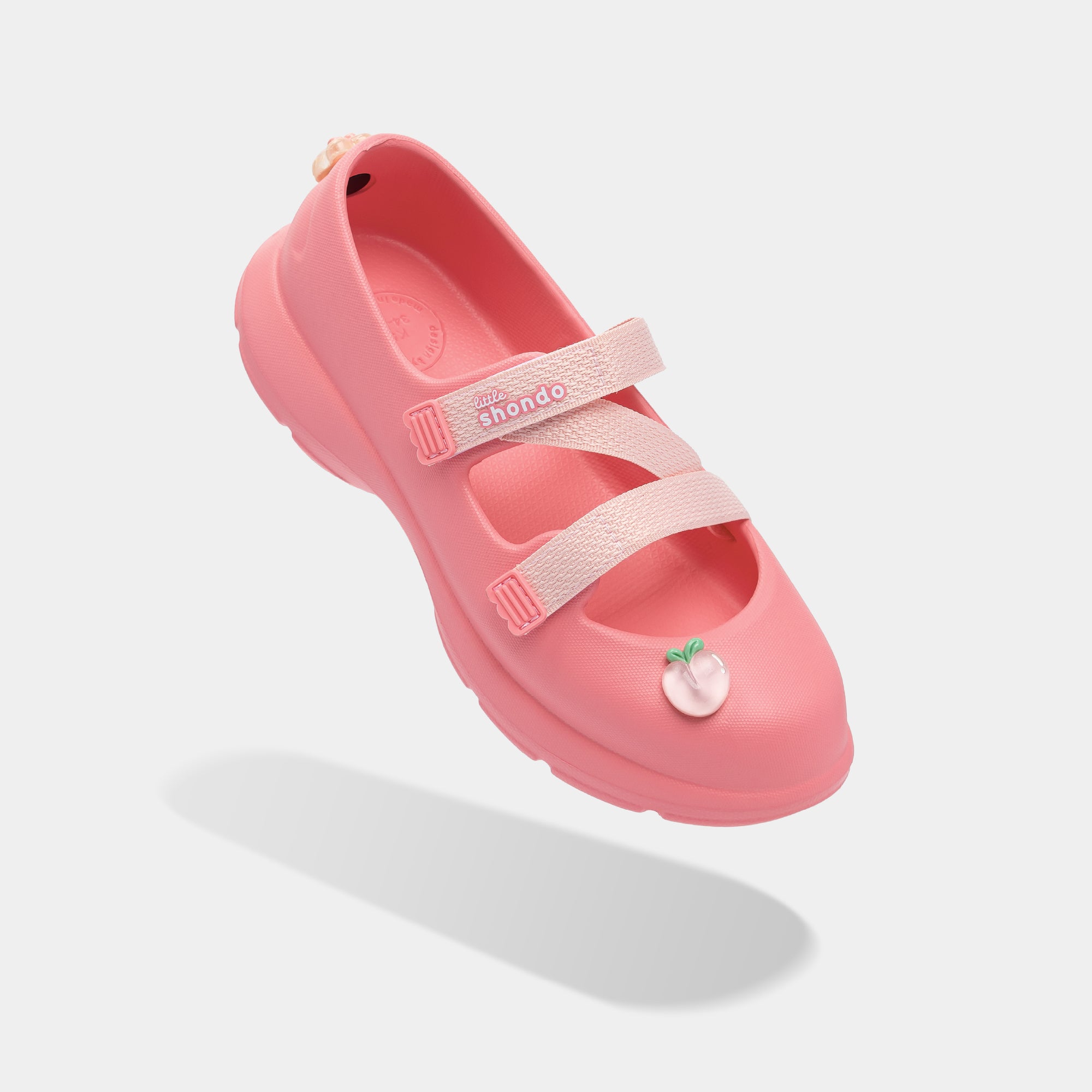 Giày ballet sneaker bé gái Little Dreamie hồng đậm