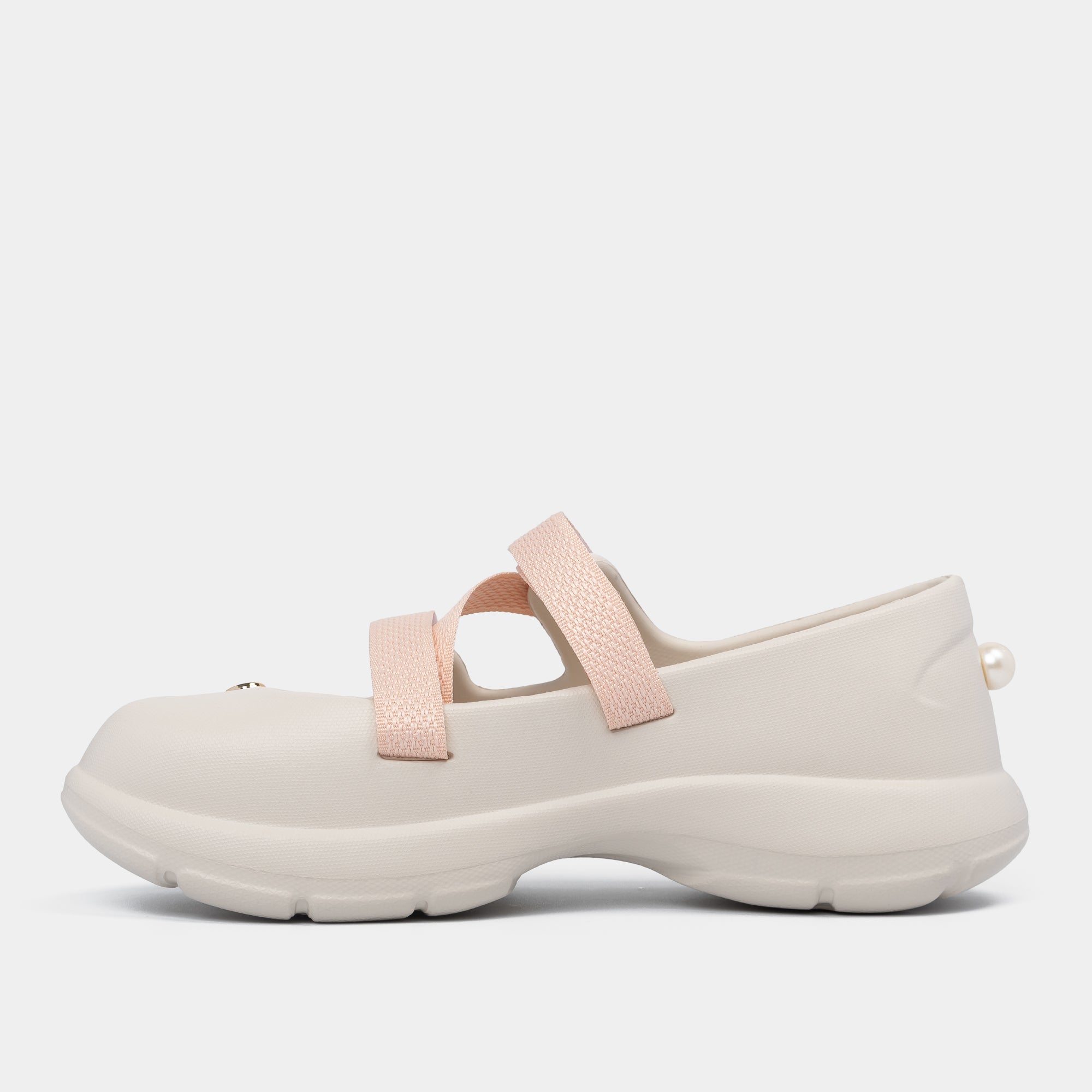 Giày ballet sneaker bé gái Little Dreamie trắng