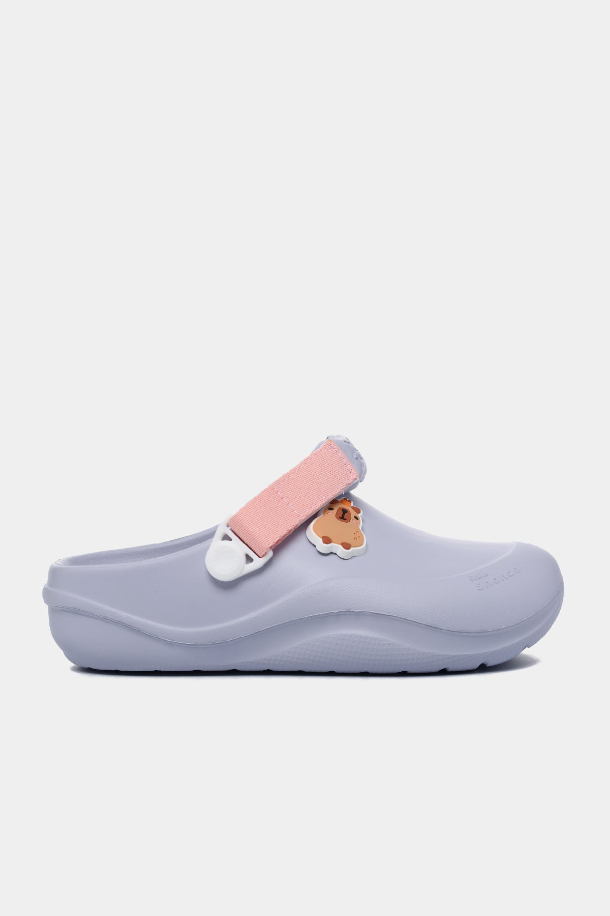 Clog Little Suke bé gái nhựa đúc tím