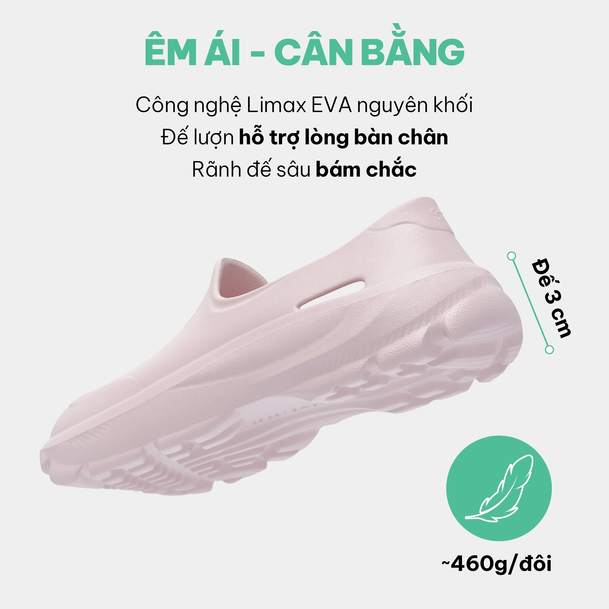 Giày Sneaker Shondo EZI Limax Nữ Màu Hồng