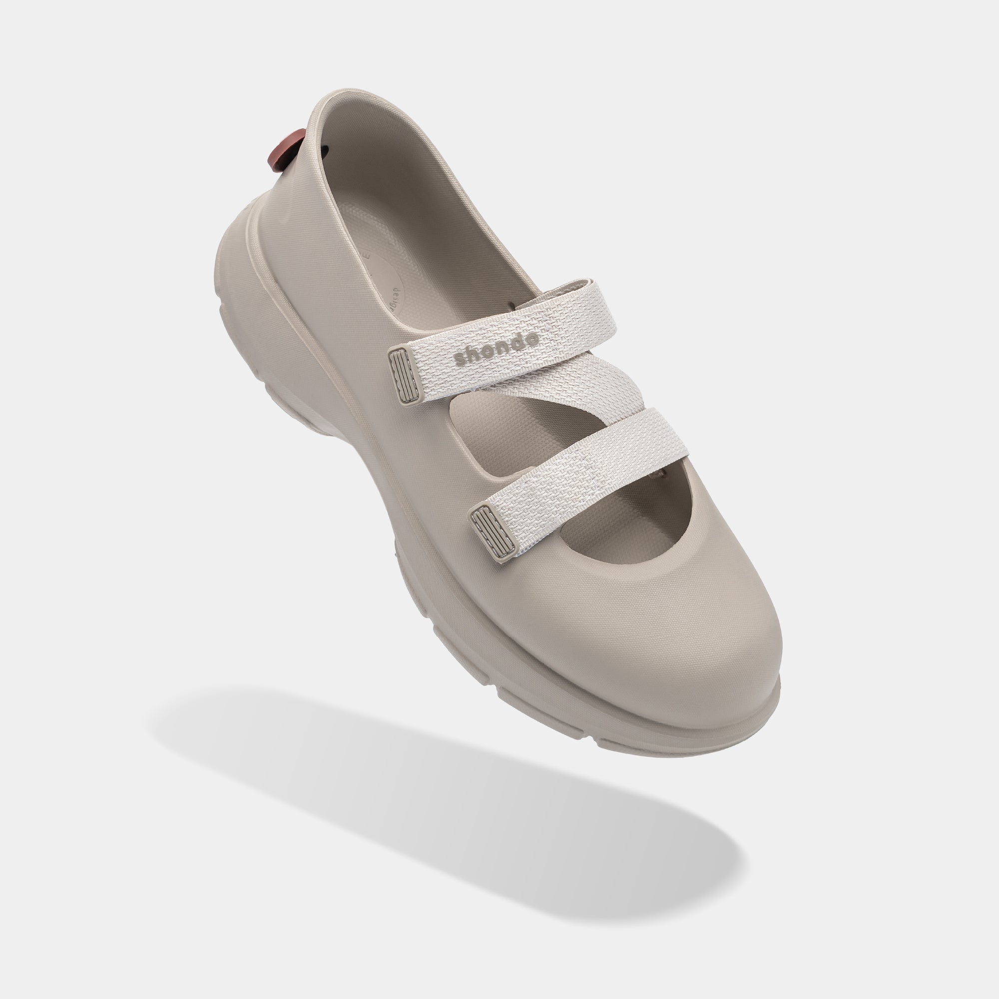 Giày Ballet Sneaker Nữ Shondo Dreamie Màu Nâu Nhạt