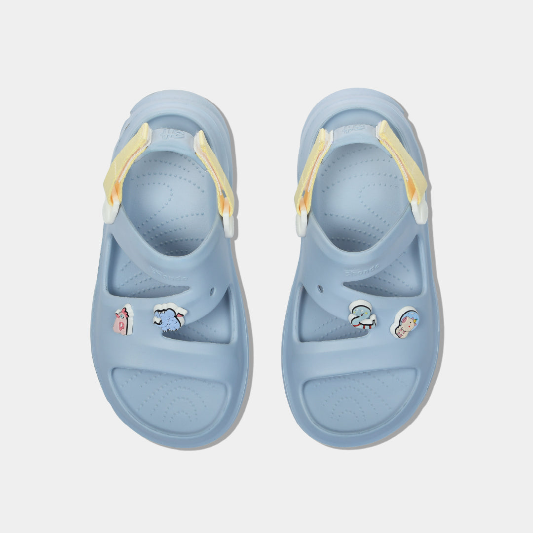 Sandal FX bé gái nhựa đúc xanh trời