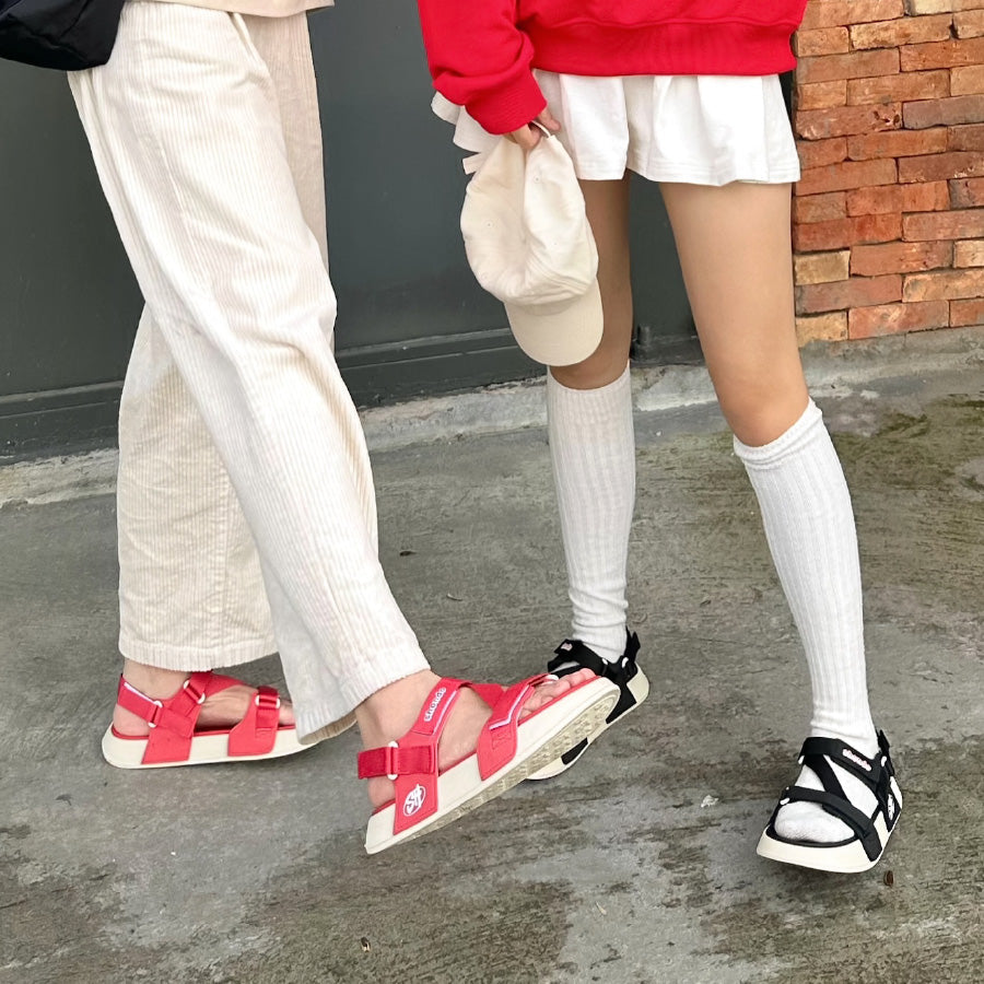 Platy 1 beige red sandals
