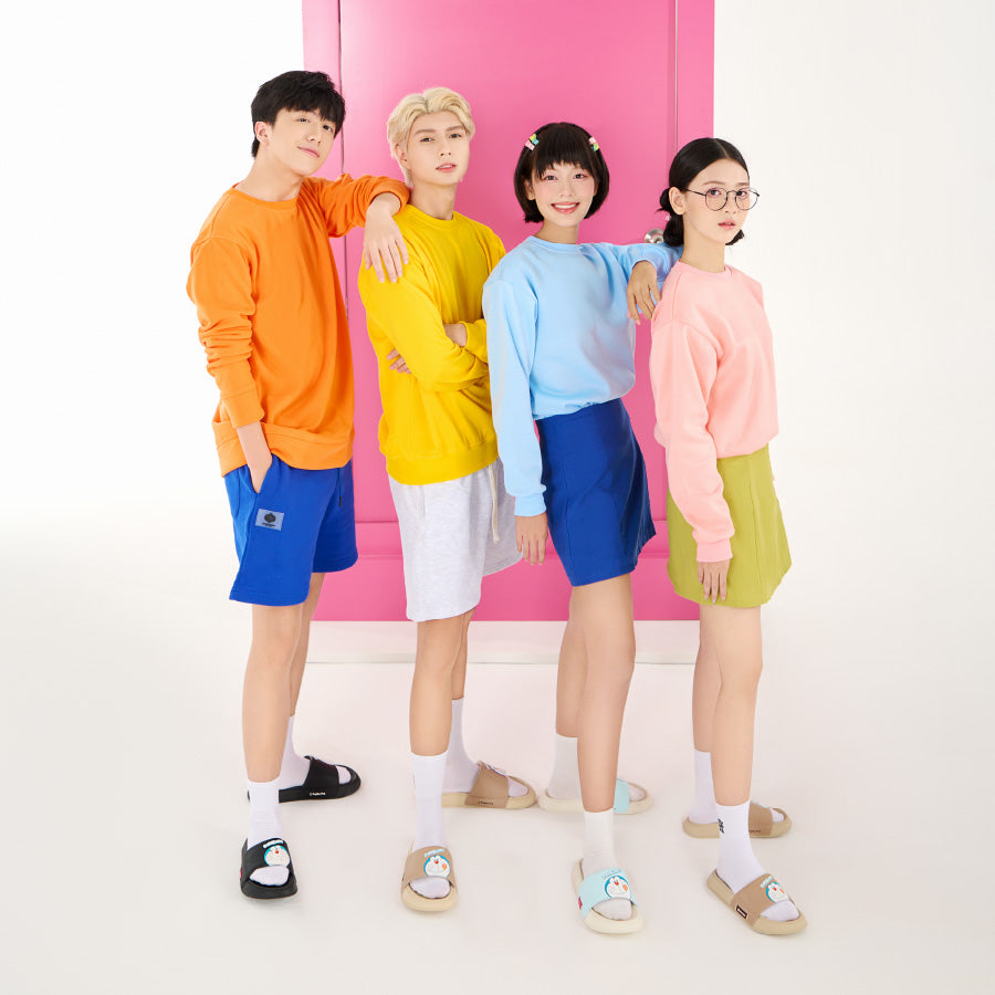 Dép Trendy 3 Doraemon be nâu