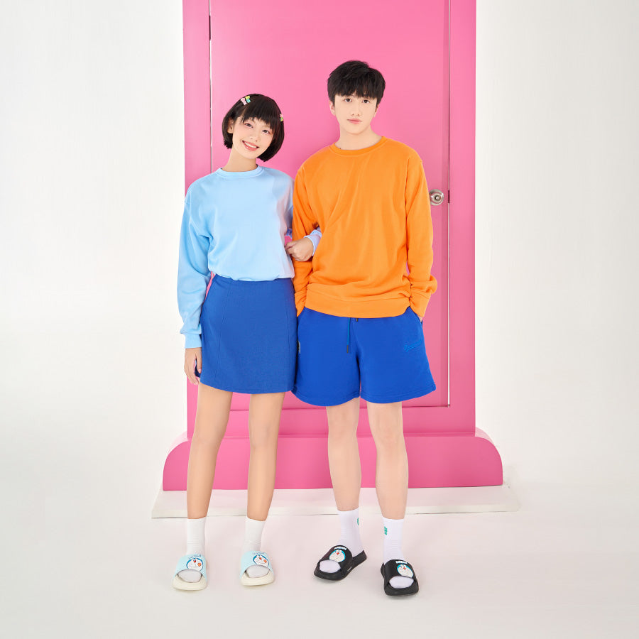 Dép Trendy 3 Doraemon full đen
