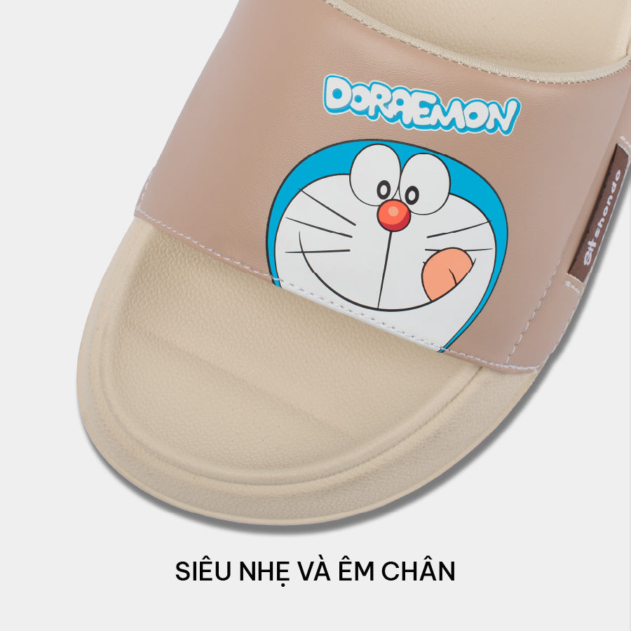 Dép Trendy 3 Doraemon be nâu