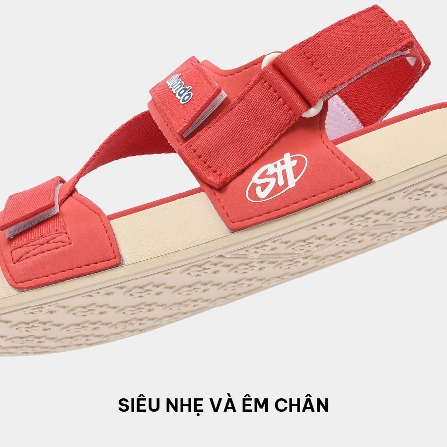 Platy 1 beige red sandals