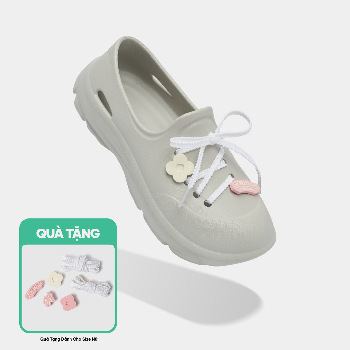 Giày Sneaker EZI Limax unisex xám