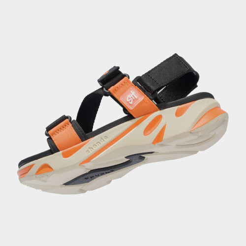 Sandals F8M đen cam