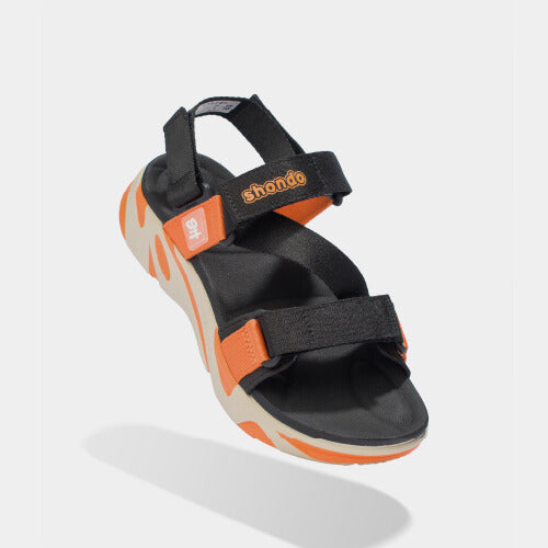 Sandals F8M đen cam