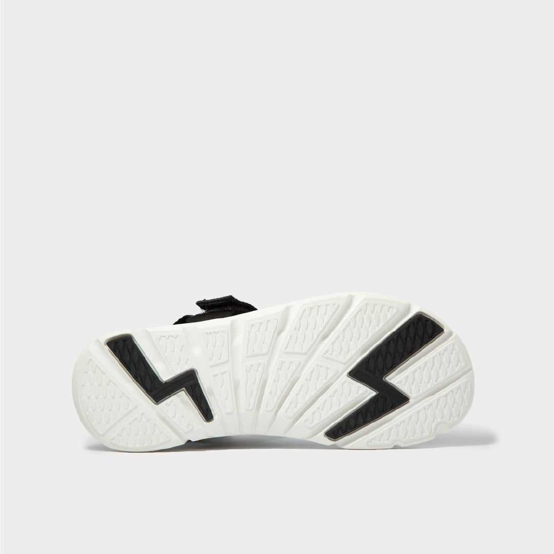 Sandals F6 sport full đen đế trắng
