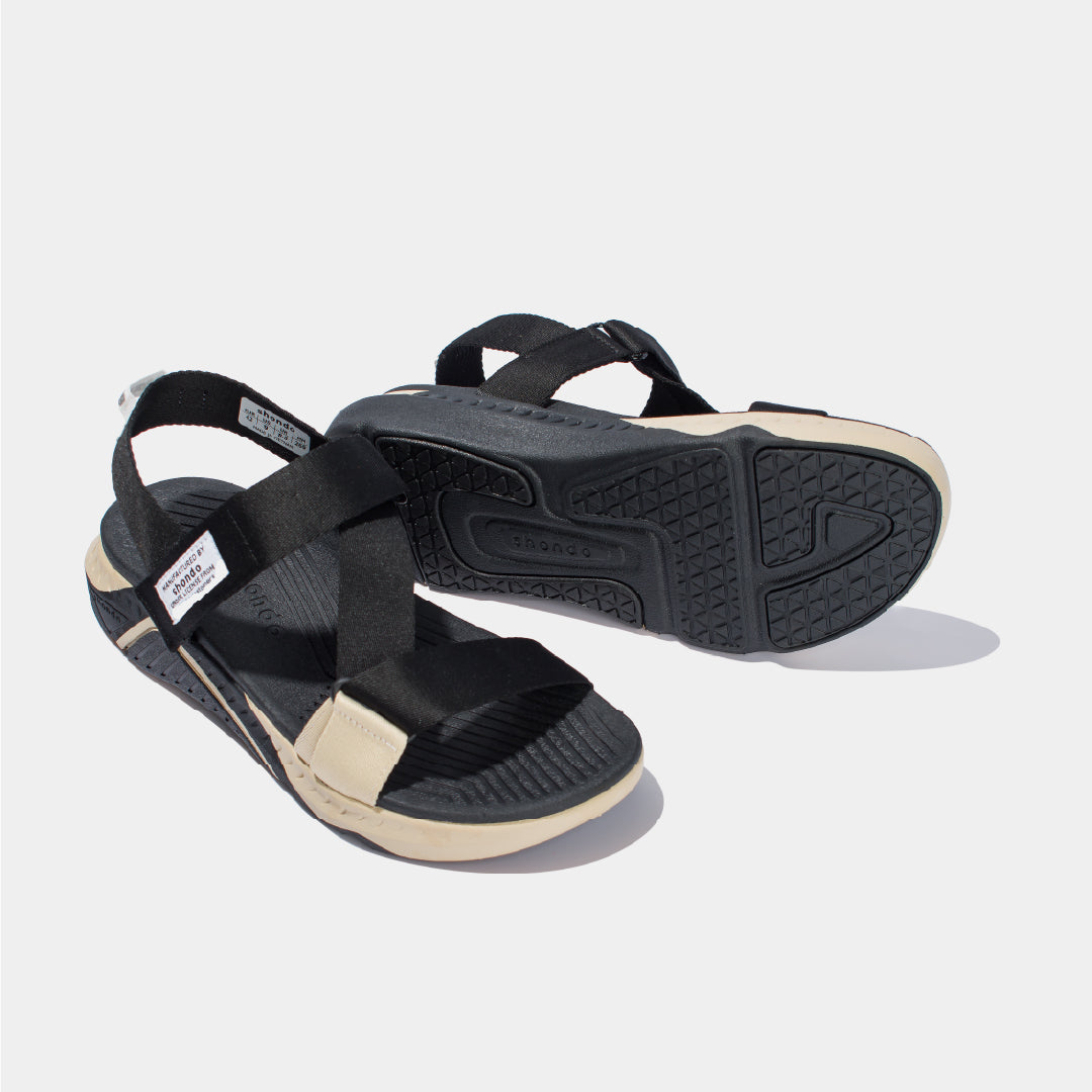 Sandals F7 racing đen be