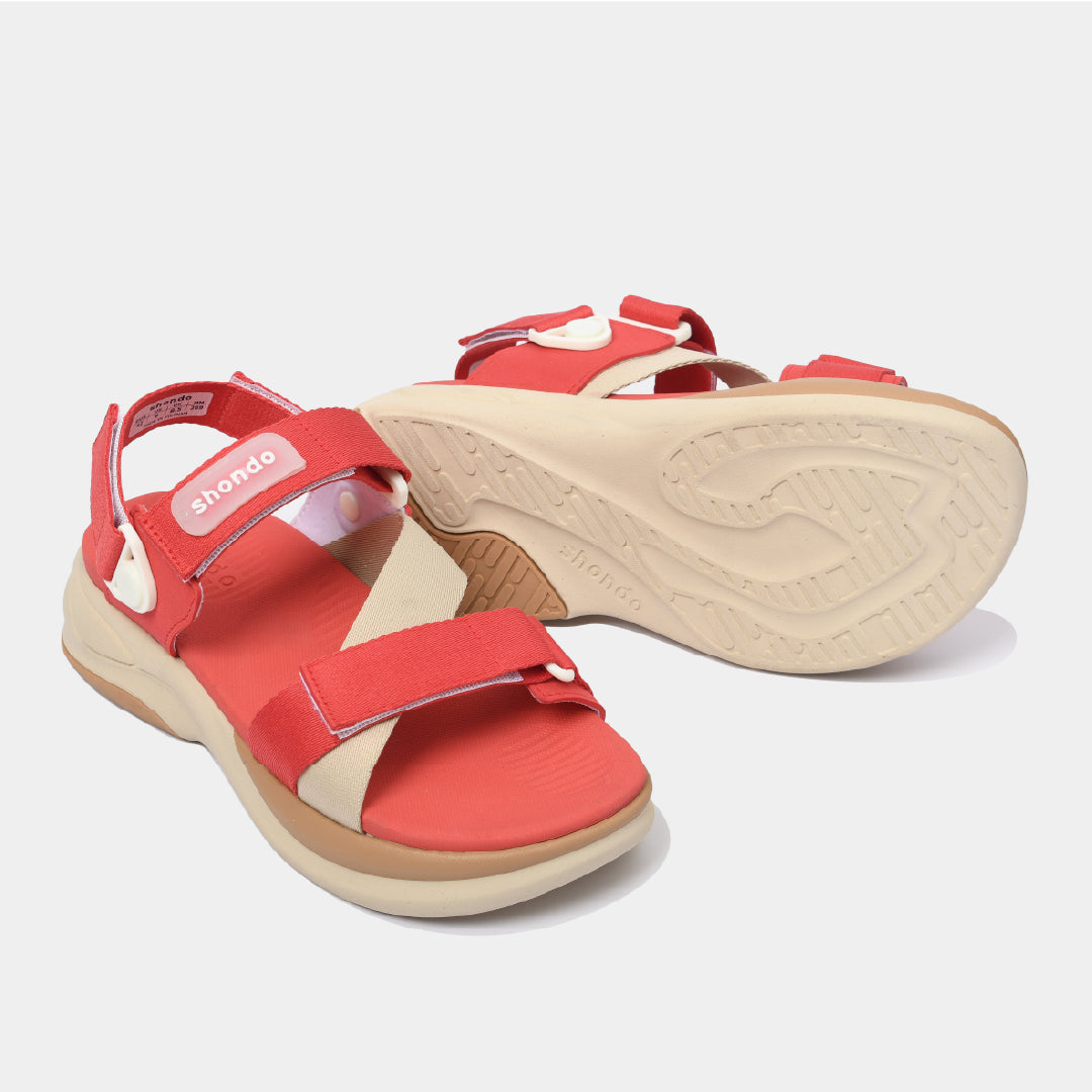 Sandals F8B be đỏ