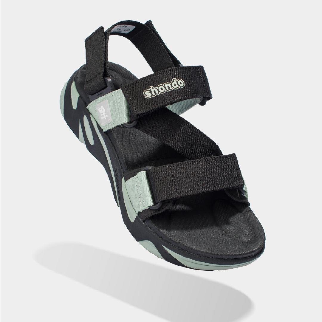 Sandals F8M đen rêu