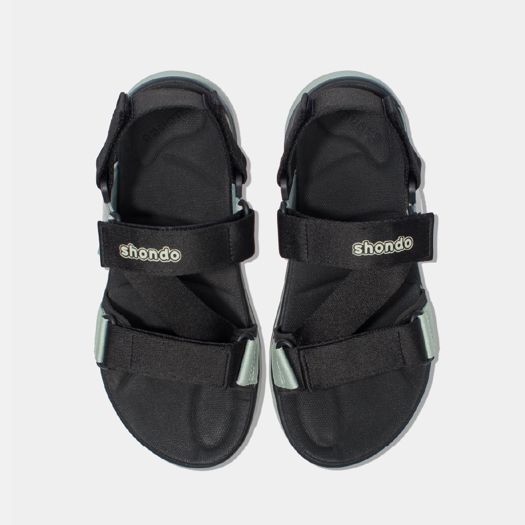 Sandals F8M đen rêu