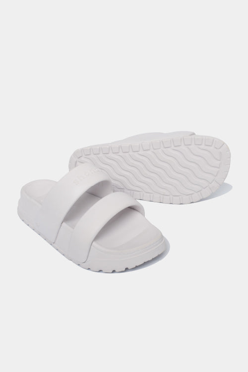 Dép bánh mì Trendy 4 quai nhựa tím